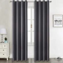 1pc/2pcs Blackout Curtains, Bedroom Darkening Curtains, Multiple Sizes Available/Premium Fabric Triple-Woven Solid Thermal Insulated Curtains/Extra Wide Curtain Panels/Top Grommet Curtain, Decorative Window Curtains/Home Curtains/For Bedroom And Living Room Darkening Curtains/Bedroom Curtains/Living Room Curtains/Dining Room Curtains/Kitchen Curtains/Cabinet Curtains,Fall Decor,Autumn Decor,Room Decor
