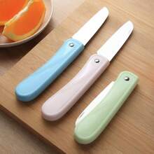 5 pièces Couteaux à fruits pliants en acier inoxydable, couteaux à éplucher de petite cuisine portables pour usage domestique