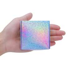 30 piezas de cajas de regalo de cartón iridiscente degradado, cajas de papel plegables adecuadas para empaquetar chocolates, velas, jabones artesanales, recuerdos, fiestas o celebraciones de bodas