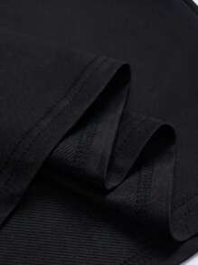 PARIS 2 Piece Kit Cotton T-Shirt + Tectel Shorts Men's Paris Shirt New Line Stylish Set Modern Man's Fashion - Black - View 4
