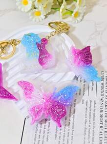 Resin Epoxy Molds For DIY Crafts - Crystal Teardrop, Origami Crane, Butterfly Pendant Jewelry Making Silicone Molds - White - View 2