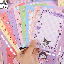 Sanrio 10 Stück/Set Cartoon Karteikarten Motiv, Kartei Rückseite, Verpackung, Kartenversandmaterial, Geschenkverpackung, kleine Karteikarten, Hartpappe Set, Schulbedarf, Schuljahresbeginn
