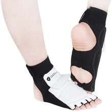 FINGER TEN Fußschutz für Taekwondo-Sparring, Karate-Boxen, Kampfkunst-Fußschutz für Kung-Fu-Sandsack, Kickboxen, MMA-Training