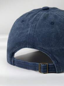 1 pieza Gorra de béisbol ajustable con estampado de letra personalizada, estilo vintage y lavada, unisex, adecuada para uso diario, útiles escolares, vuelta al cole, regalos escolares, para la oficina, la escuela, el aula, colegas, dormitorios, estudiantes de secundaria y preparatoria, personalizada, única, personalizada, regalo ideal para él, ella, novio, novia, familia, amigos, romance delicado, gracia invernal