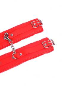BDSM Bondage Restraints Sex Toys, Sex Whip, Adjustable Soft Leather Handcuffs Ankle Cuffs Adult Toy, Furniture Restraint Kit For Men Women Couples SM Game, SM Product
