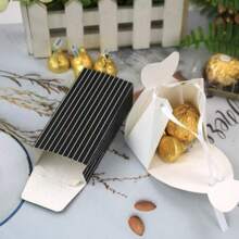 50 sztuk pudełek na słodycze w stylu western, pudełka na słodycze dla panny młodej i pana młodego, pamiątki ślubne, na Dzień Matki, prezenty dla druhen, prezenty z okazji ukończenia szkoły, prezenty urodzinowe, prezenty ślubne