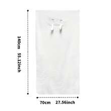 Miniso Soft Touch, Fast Drying Speed, Cute Cartoon Pattern Bath Towel, Suitable As Birthday Gift, Holiday Gift, Girls' Dormitory Supplies, Easter Gift, Rama Gift, Student Dormitory Bathroom Supplies - White - View 7