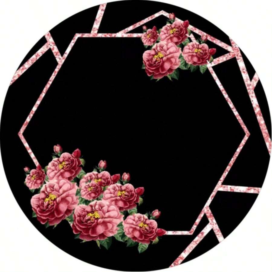 Sublimated Party Panel With Elastic 1.50m Flowers