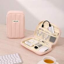 时尚数码袋，便携式手机包，大容量旅行者数据线收纳包，移动电源手拿包 - 彩色 - 查看 5