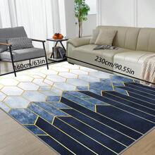 700g/㎡ Crystal Velvet Bohemian Style Solid Color Area Rug, Soft Non-Slip Machine Washable Carpet For Indoor/Outdoor Living Room Bedroom Kitchen Office Home Decoration, Vintage Faded Traditional Floor Mat Back To School