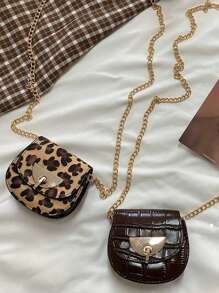 Fashionable Women's Waist Bag, Two Ways Of Wearing, Exquisite Leather Waist Bag With Chain And Belt, Exquisite And Versatile, Suitable For Going Out, Traveling, Daily Use, Placing Cosmetics, Mirrors, Tissues, And Also Suitable For Giving To Family, Friends, Birthday Gifts, Holiday Gifts, It Is The Best Mother's Day Gift, Teacher's Day Gift