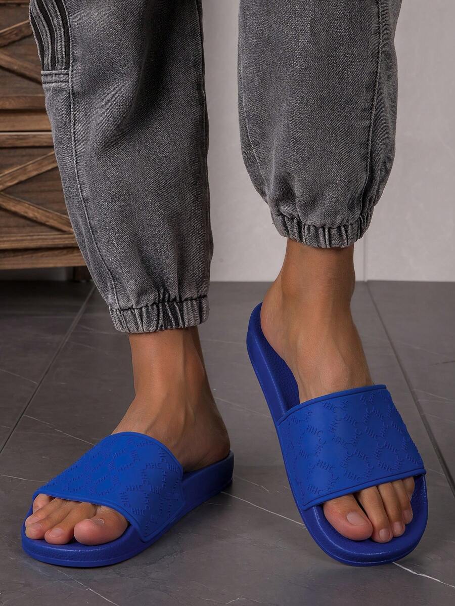 2025 New Soft & Comfortable Black Summer Women House Slippers, Wear-Resistant Anti-Slip Plus Size 36-43