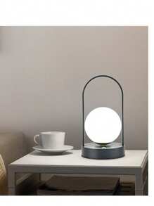 1 件无绳充电灯，触摸控制，3 色可调光，创意夜灯适用于卧室、客厅、办公室、餐厅、书房，豪华高端，也适合露营和户外用作灯笼