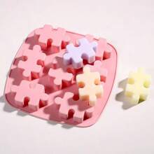 1PC/Puzzle Resin Silicone Molds Jigsaw Chocolate Mold For DIY Cake Chocolate Candy Decoration Jewelry Making