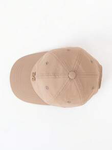 mini bala 兒童刺繡棒球帽，男孩和女孩可調節輕便彈簧帽