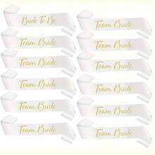 14pcs Hen Party Sashes Set Bride Tribe Sashes Bride To Be Hen-Night Bridal Wedding Shower Bachelorette Party - A - View 1