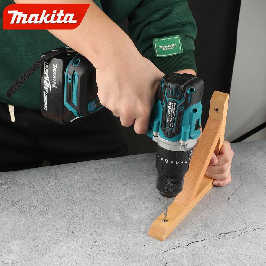 Makita Makita DDF487 13mm Cordless Impact Drill 18V Electric Variable ...