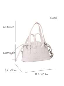 1pc Girls New Mini Fashion Simple Crocodile Pattern Pu Material Crossbody Bag With Adjustable Shoulder Strap, Fashionable And Versatile, Casual Commuting, Shopping, Party And Holiday Gifts