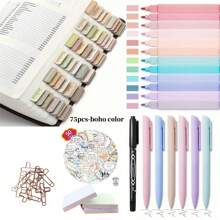 36PCS Bible Journaling Kit, Bible Study Supplies, No Bleed Bible Highlighters And Pens No Bleed, Bible Pens, Bible Journaling Kit For Gift, Bible Study Tools,Office Supplies.Back To School