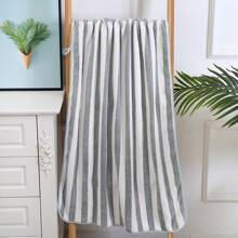 1pc Super Soft Quick Dry Striped Bath Towel - Thick Extra Absorbent Microfiber Vibrant Multi-Purpose 55x27.5 Inch Towel, Suitable For Home, Gym, Pool Mother's Day Flowers, Personalized Gifts For Mom, Last Minute Gifts, Mother's Day Ideas, Mothering Sunday Gifts, Handmade Cards For Mum, Best Mother's Day Gifts Under $50 Summer, Holiday Bathroom Decor Back To School For Beauty Salon Home Bathroom - Multicolor - View 8