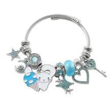 Sanrio A Cartoon Cartoon Cute Bracelet Alloy Bead Pendant Is A Good Gift For Students And Friends During The Holiday