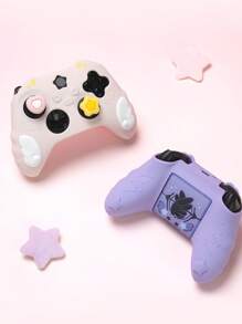 GeekShare Silicone Skin Game Controller Cover With 2 Thumb Grip Caps And 2 Stickers