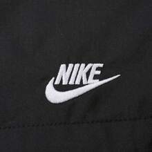 Nike Men's Woven Front-Tie Printed Shorts, Casual Daily Wear - Black - View 3