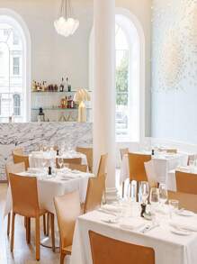 1 pieza de tela de poliéster blanco de sarga, material de tejido llano para uniforme/mantel - Blanco - Ver 4