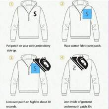 1-3 件彩虹亮片刺绣补丁服装配件 DIY 工艺品适用于衣服、包包、鞋子、帽子、笔记本电脑、家居装饰、礼品 - 彩色 - 查看 5