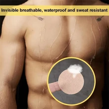 50 Pairs Disposable Invisible Thin Nipple Covers For Men, Summer Use Nipple Pasties To Prevent Chafing During Sports, Fitness And Running