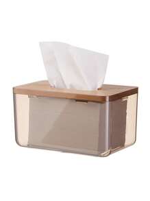 1 件木制家庭纸巾盒，高端设计餐巾、纸巾、客厅咖啡桌面巾纸架，纸巾盒架，餐巾纸架，节日家庭聚会，厨房餐桌装饰，家庭厨房卧室客厅餐厅，家居装饰配件，装饰盒，女性婚礼礼物，夏季旅行节日必备品 - 彩色 - 查看 7