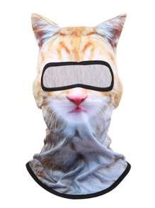 1件男女通用3D动物图案面罩，适合旅行、徒步、登山、滑雪等户外活动 - G - 查看 6