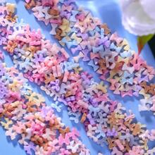 美甲网红丝带炫彩蝴蝶结闪亮蝴蝶结树脂饰品配件diy手工创意材料 - 彩色 - 查看 15