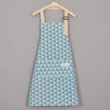 1件装家用办公室围裙便捷式围兜厨房用品厨房浴室居家防水防油耐磨居家家庭做饭围腰 - 彩色 - 查看 3