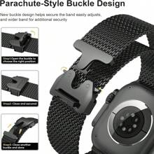 1pc Milanese Loop Apple Watch Band Strap Compatible With Apple Watch S10 46mm 42mm Ultra 38/40/41/42/44/45/49mm Metal Band Compatible With Watch Series 10 9 6 5 SE 7 8 4 3 2 1 Strap Bracelet Smart Watch Accessories