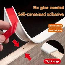 Cabinet Edge Strip Board Edge Strip U-Shaped Self-Adhesive Edge Strip Wardrobe Plank Furniture Edge Strip
