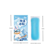 20 Pieces Of Cold Stickers To Cool Down Summer Antipyretic Stickers For Summer Students' Training, Travel, Small Gifts For Parties, Holiday Gatherings, Game Activities, Hot/Cold Water Bags, Cool Stickers For Refreshing Classes, Ice Stickers For Mobile Phone Cooling Stickers.(New And Old Models Are Shipped At Random.) Summer Cooling,Beach,Travel