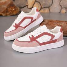 Zapatillas blancas transpirables para mujer, zapatos para primavera, modelo nuevo 2025, zapatos planos versátiles para mujer deportivos, de ocio y casual