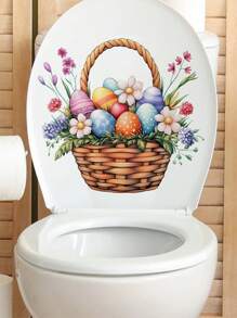 3 Packs Easter Egg Decoration Stickers - Self-Adhesive For Bathroom Walls, Refrigerators, Washing Machines, Lockers - Perfect For Easter Celebrations Gifts Birthday Graduation Room Decor Home Decor Wall Decor Bathroom Decor Bedroom Decor Room Decoration Stuff Living Room Decor House Decor Home Decor Living Room Wall Art Wall Paper Personalised Stickers