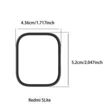 2 Stück Redmi Watch 5 Active Halbe PC Schutzhülle, Cut Out Xiaomin 5 Lite Uhr Hülle, neue modische personalisierte Ersatz Hülle