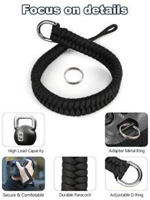 Dragonne de poignet pour appareil photo pour photographes, sangle de main à dégagement rapide compatible avec les appareils photo reflex numériques ou hybrides