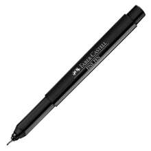 Faber-Castell Caneta hidr Fine Pen 0.4mm preto FPB/PRZF Faber Castell - Multicolorido - Visão 2