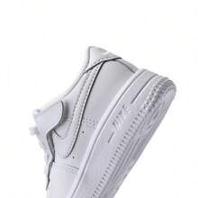 Nike Boys FORCE 1 LOW EASYON (TD) Children FN0236-111 - White - View 5