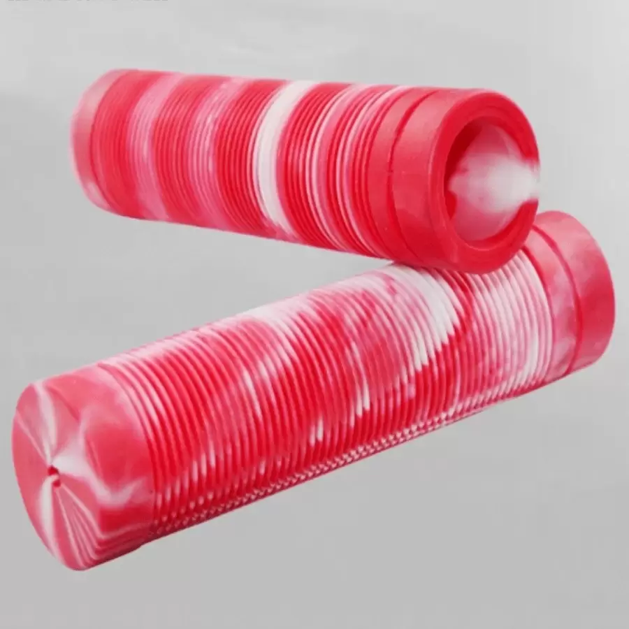 1pair Bicycle Mixed Color Handlebar Covers Non-Slip Shock Absorbing Mountain Bike Handlebar Covers