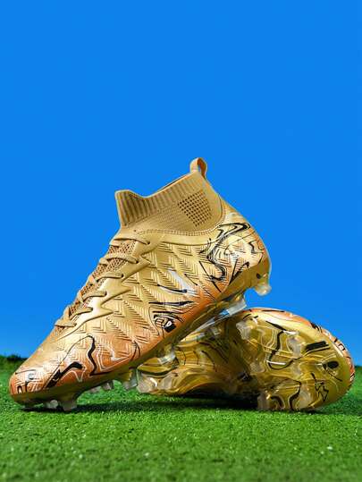 AoPlus Professional FG Football/Soccer Shoes - High Elasticity Soles For Improved Explosiveness, Cool Appearance, Suitable For Daily Wear And Matches