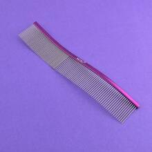 22cm Pet S Type Comb Professional Stainless Steel Pet Grooming Comb Dense Sparse Teeth Dog Cat Cleaning Brush Hair Reemoval Comb