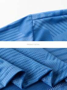 男士户外运动T恤，休闲宽松短袖T恤，适合春夏穿着，可用于户外活动、跑步、健身、网球、高尔夫、曲棍球、骑马等。 - 深灰色 - 查看 9