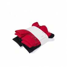 Jordan 6 Pairs U J ED POLY CREW JOR Unisex Socks, Discount Pack FZ2051-900 - Red - View 4