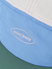 mini bala Kids Lightweight Breathable Baseball Cap, Cute & Comfortable Spring Baseball Hat - Gray Blue - View 5