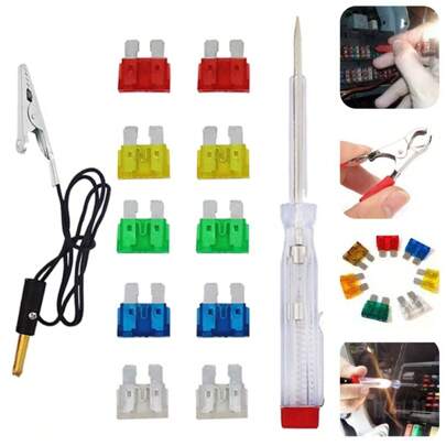 Kit Fusíveis Automotivos com Chave de Teste e Grampo Troya Tools